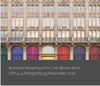 Bucherer Alsterhaus Für C.M. Römer Arch. LPH 4-9 Fertigstellung November 2016