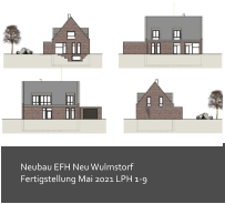 Neubau EFH Neu Wulmstorf Fertigstellung Mai 2021 LPH 1-9
