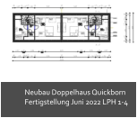 Neubau Doppelhaus Quickborn Fertigstellung Juni 2022 LPH 1-4